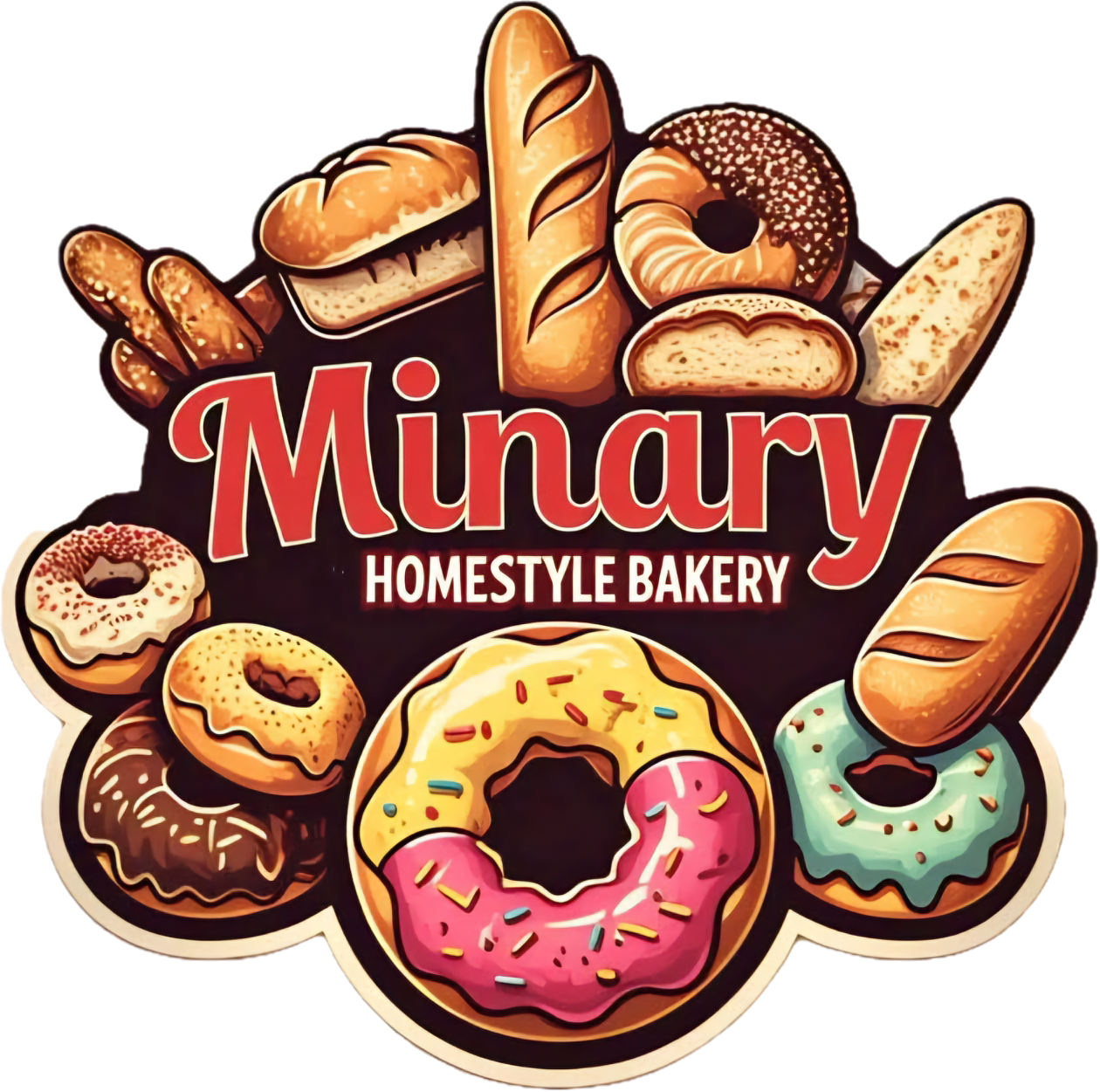 Minary Homestyle Bakery Logo